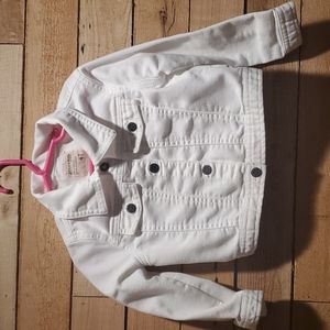 4T Oshkosh Genuine Kids White Jean Jacket